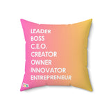 "LBC Word Ombre YP" Pillow