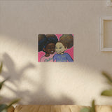My BFF is Smart Too - 11 x 14 Canvas Print Wall Art