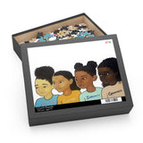 "Strength Courage Integrity Greatness Girls" Puzzle (120 or 252-Piece)