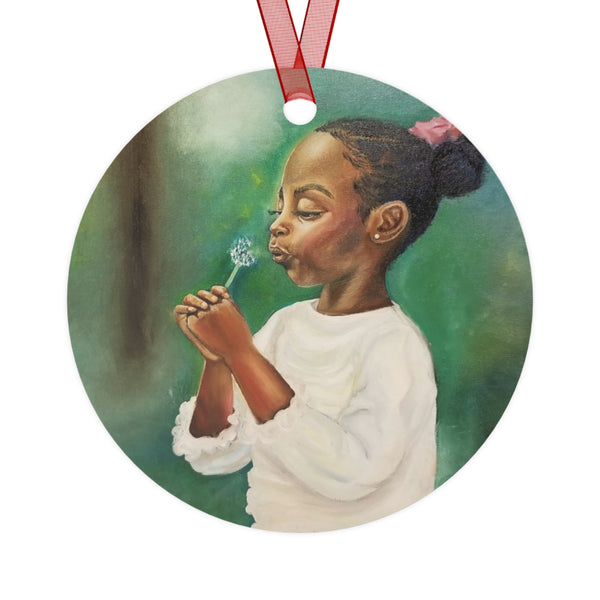Wish Metal Ornament