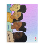 "Strength Courage Integrity Greatness Girls" Puzzle (120 or 252-Piece)