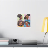 Beautiful, Smart, Innovative, Creative - 12 x 12 Canvas Print Wall Art