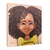 Innovator Girl - 12 x 12 Canvas Print Wall Art