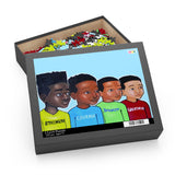 "Strength Courage Integrity Greatness Boys" Puzzle (120 or 252-Piece)