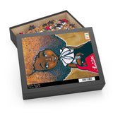 "Fashionista Red & White" Puzzle (120 or 252-Piece)