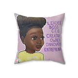 "LBC Girl III" Pillow