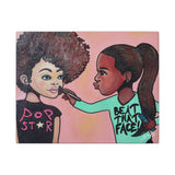Beat That Face - 11 x 14 Canvas Print Wall Art