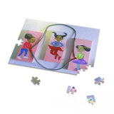 "Jumping to Higher Heights I" Puzzle (120 or 252-Piece)