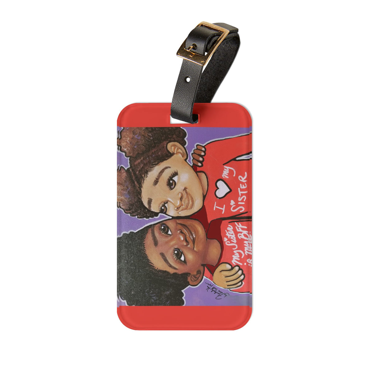 "Sisterly Love" Luggage Tag