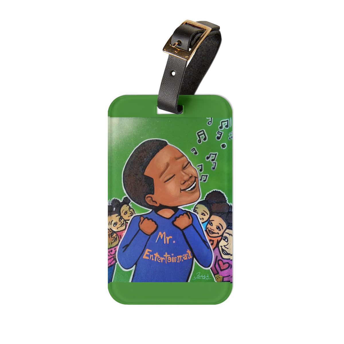 "Mr Entertainment" Luggage Tag