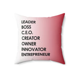"LBC Word Ombre WR" Pillow
