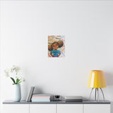 Ed = Op Girl, II - 11 x 14 Canvas Print Wall Art