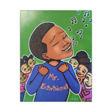 Mr Entertainment - 11 x 14 Canvas Print Wall Art