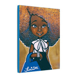 Fashionista Canvas Print (Blue & White) – Fearlessly Hue
