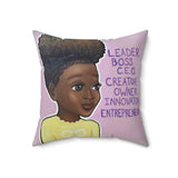 "LBC Girl III" Pillow
