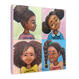 Beautiful, Smart, Innovative, Creative - 12 x 12 Canvas Print Wall Art