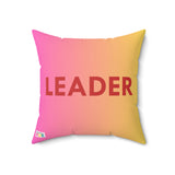 "Leader Word PG" Pillow