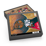 "Fashionista Red & White" Puzzle (120 or 252-Piece)