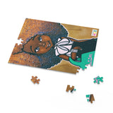 "Fashionista Pink & Green" Puzzle (120 or 252-Piece)