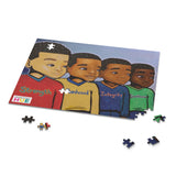 "Strength Manhood Integrity Greatness" Puzzle (120 or 252-Piece)