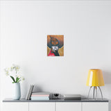 Fashionista Canvas Print - Red & White | Fearlessly Hue