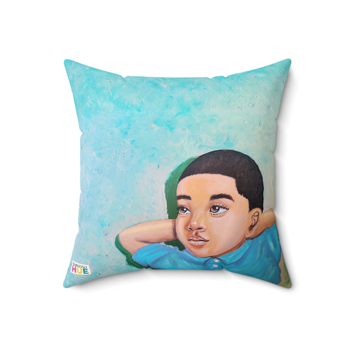 Daydreaming on a Perfect Summer Day, II pillow, front.