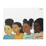 "Strength Courage Integrity Greatness Girls" Puzzle (120 or 252-Piece)