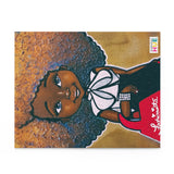 "Fashionista Red & White" Puzzle (120 or 252-Piece)