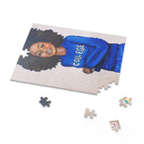 "College Blue and White" Puzzle (120 or 252-Piece)