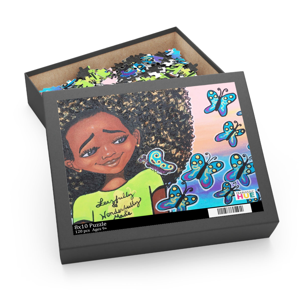Fearfully and Wonderfully Made 120-piece puzzle in its gift box.