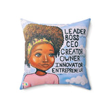"LBC Girl II" Pillow