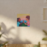 Clap Pat - 12 x 12 Canvas Print Wall Art