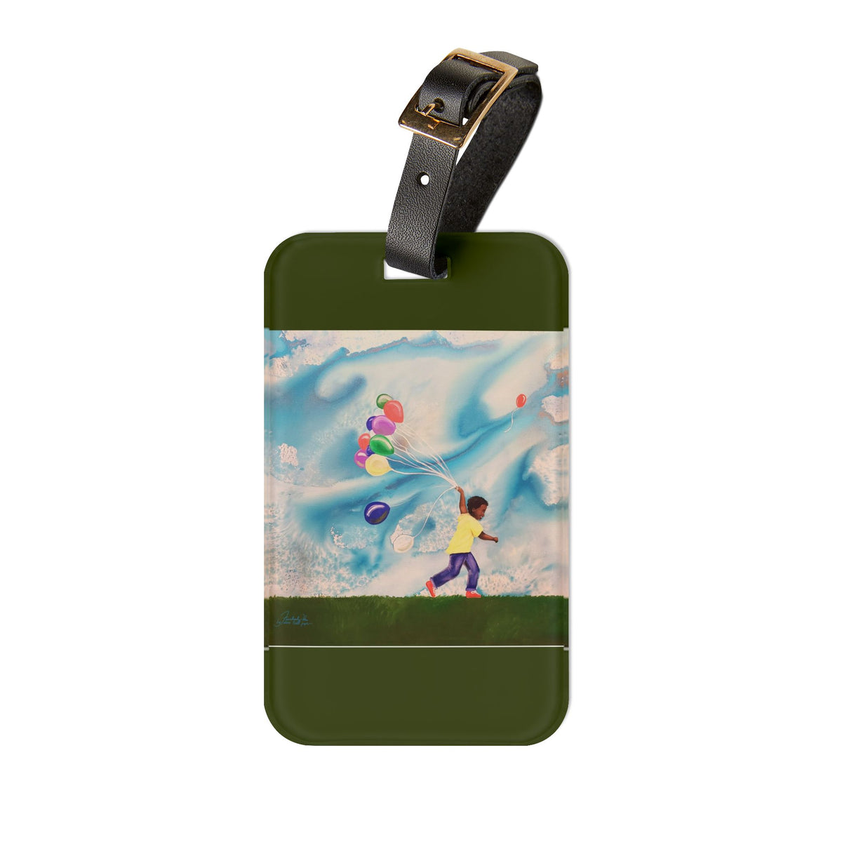 "Splendor of the Skies III" Luggage Tag