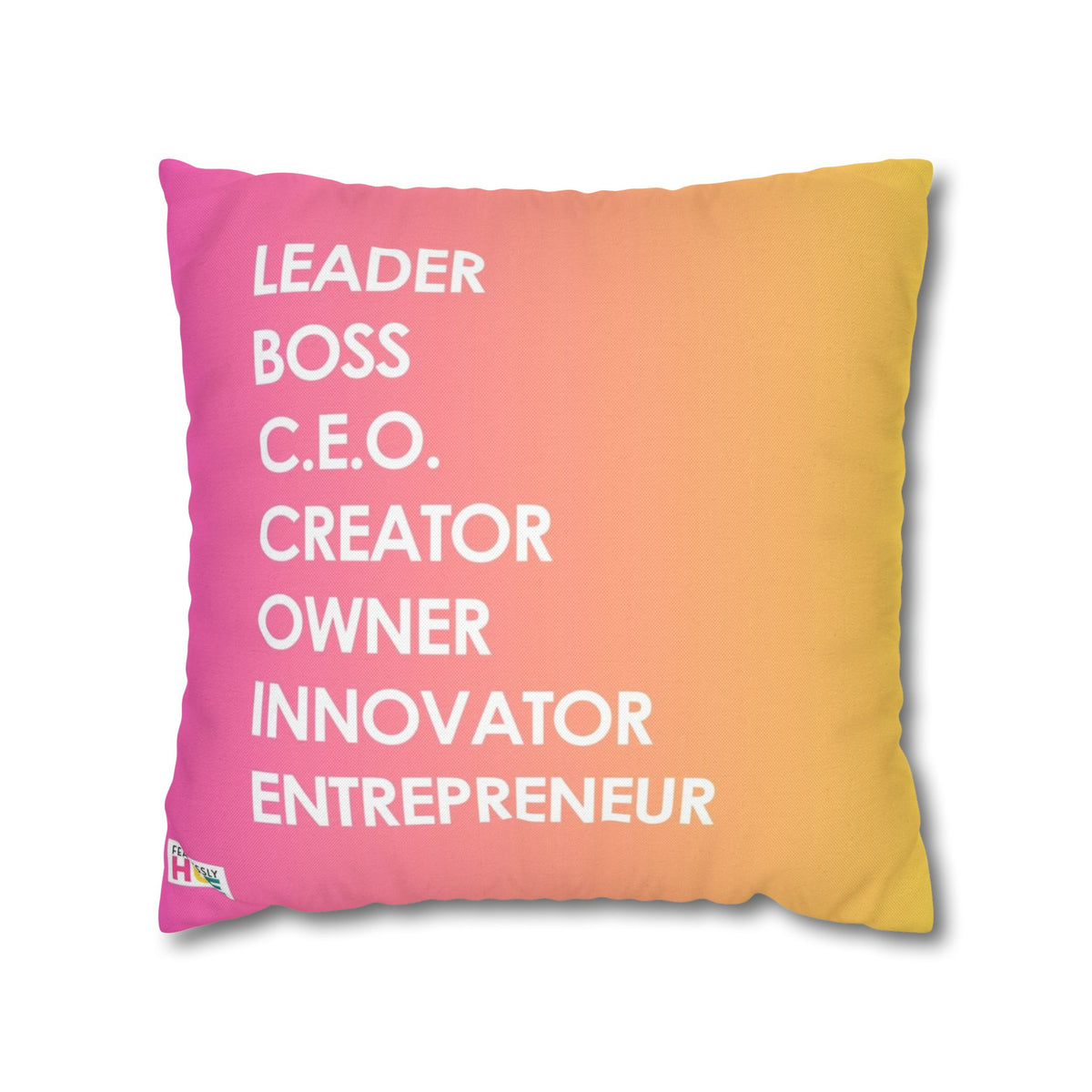 "LBC Word Ombre YP" Pillow Case