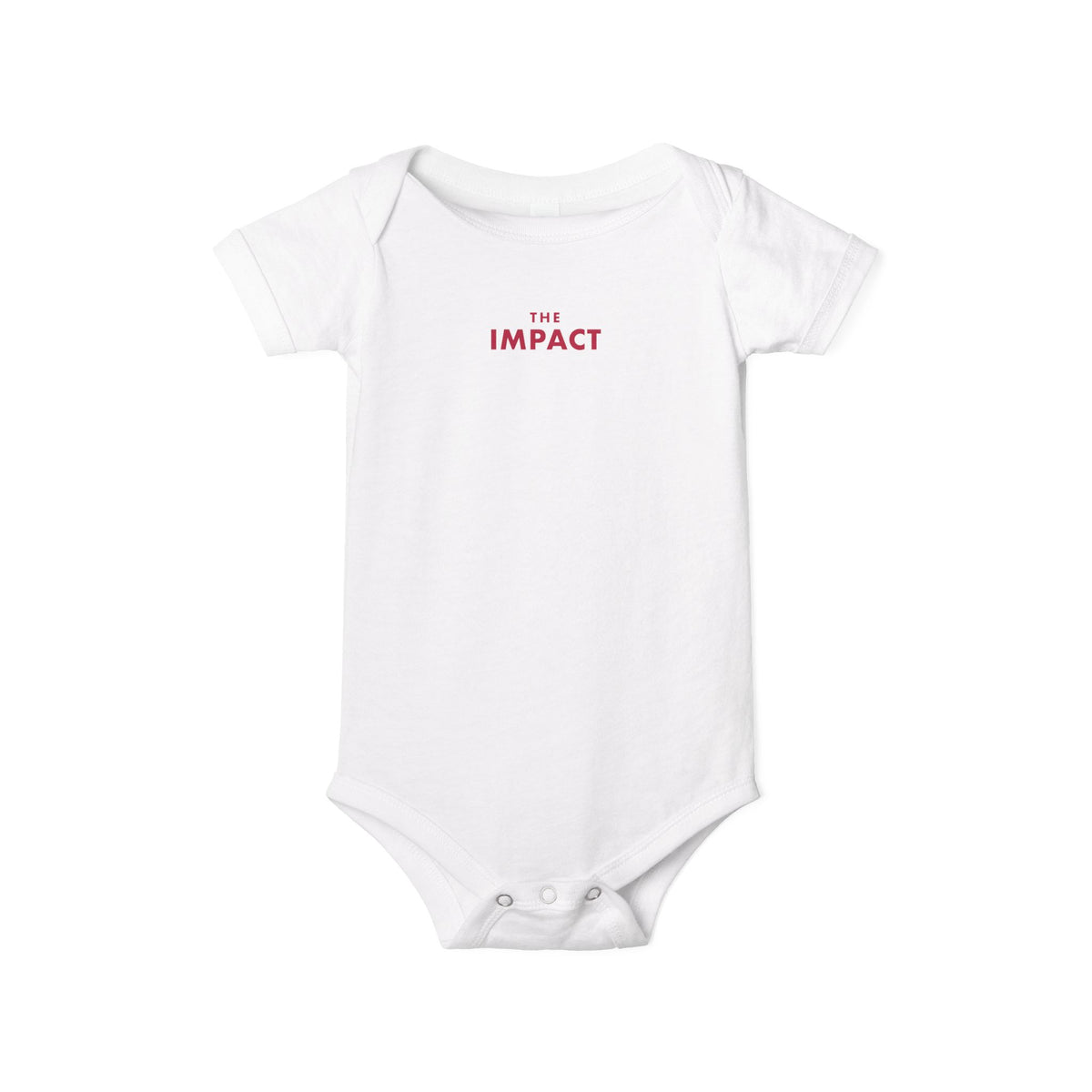 "The Impact" Baby Onesie, part of a Fearlessly Hue® matching parent and child set