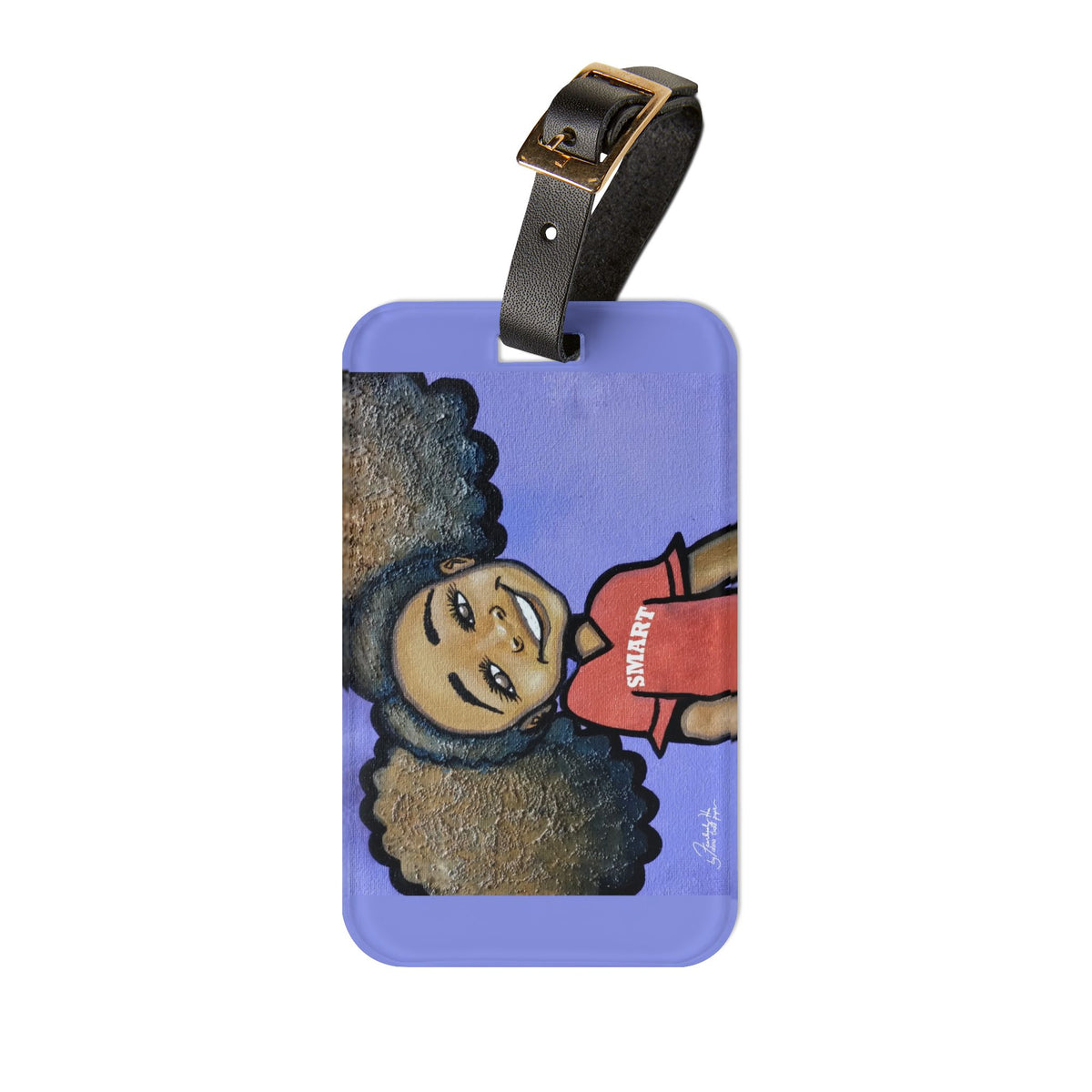 "Smart Girl" Luggage Tag