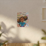Ed = Op Girl, II - 11 x 14 Canvas Print Wall Art