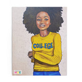 "College Gold and Blue" Puzzle (120 or 252-Piece)