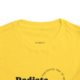Fearlessly Hue® Radiate 2 Toddler T-shirt - Inspirational Kids, Yellow Graphic Tee