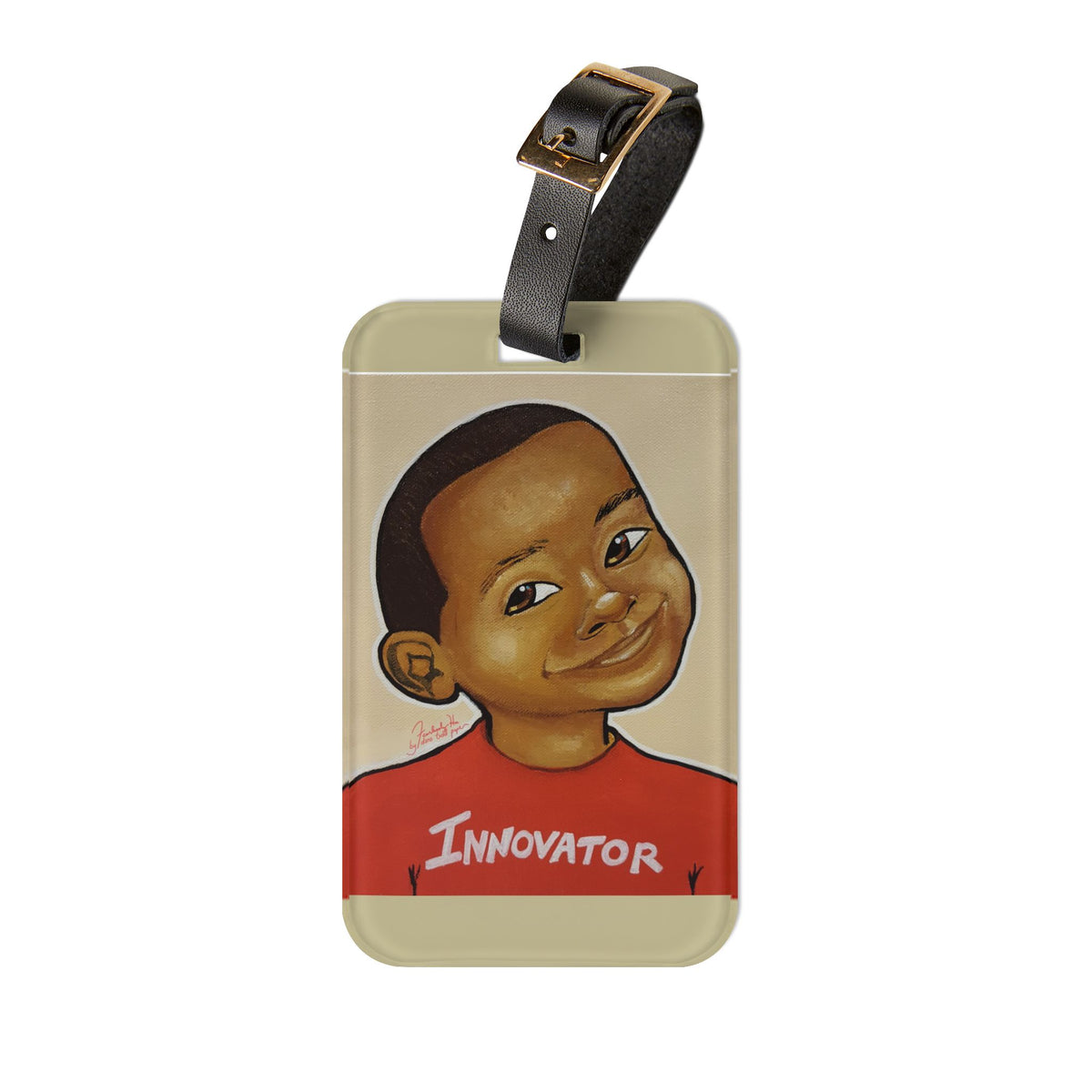 "Innovative Boy" Luggage Tag