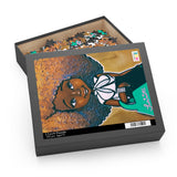 "Fashionista Pink & Green" Puzzle (120 or 252-Piece)