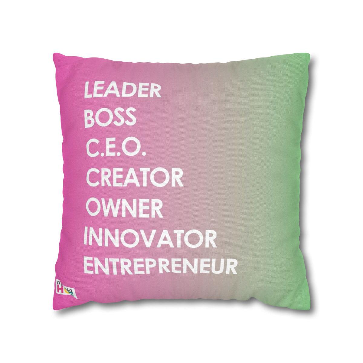 "LBC Word Ombre PG" Pillow Case