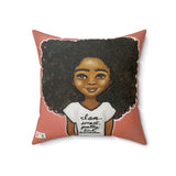 "I am Smart Pretty Kind Innovative" Pillow