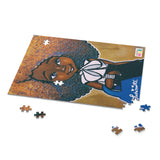 "Fashionista Blue & White" Puzzle (120 or 252-Piece)