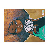 "Fashionista Pink & Green" Puzzle (120 or 252-Piece)