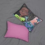 "Fearfully and Wonderfully Made" 14"x20" Spun Polyester Rectangular  Pillow