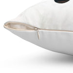 "Because Being Black in a White Space is a Real Thing... II" 18"x18" Premium Square Pillow