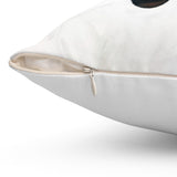 "Because Being Black in a White Space is a Real Thing... II" 18"x18" Premium Square Pillow