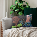 "Fearfully and Wonderfully Made" 14"x20" Spun Polyester Rectangular  Pillow