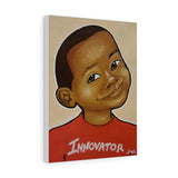 "Innovator" Boy Canvas Print